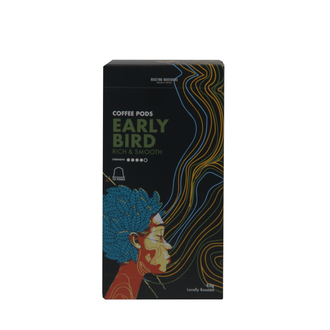 Early Bird Coffee Pods 10 capsules pack